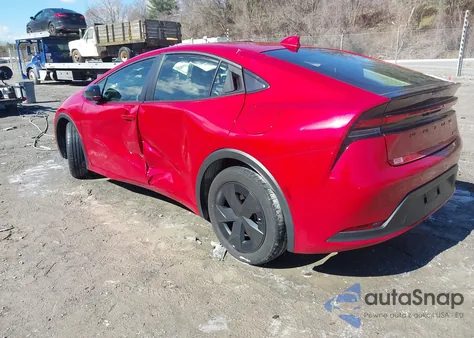 2024 Toyota Prius Le z USA, uszkodzony, nr VIN JTDACAAU1R3038819